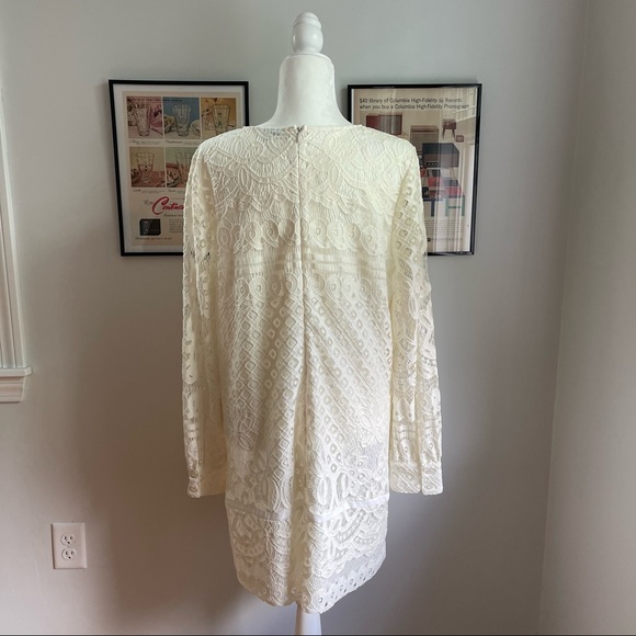 Modcloth Lace & Mesh Dress - Picture 2 of 11